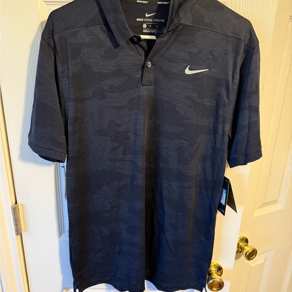 Nike Men's Black Polo Shirt